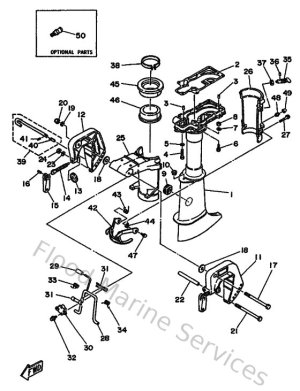Diagram for Upper Casing & Bracket