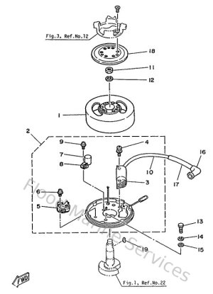 Diagram for Flywheel & Magneto