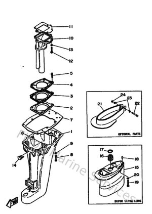 Diagram for Upper Casing