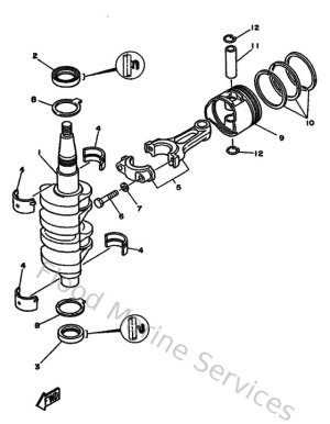 Diagram for Crankshaft & Piston