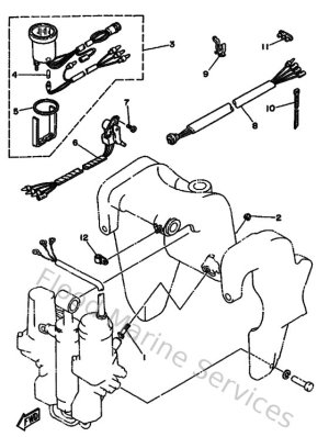Diagram for Power Trim & Tilt Assy