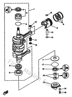 Diagram for Crankshaft & Piston