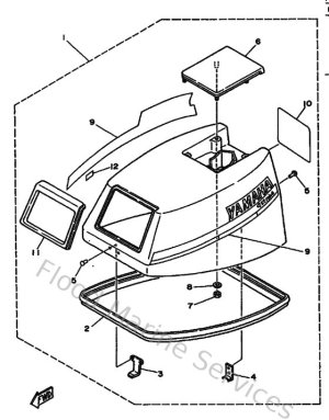 Diagram for Top Cowling