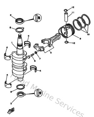 Diagram for Crankshaft & Piston