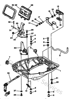 Diagram for Bottom Cowling