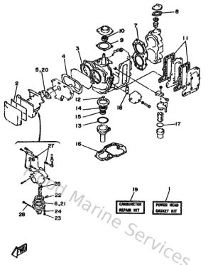 Diagram for Repair Kit 1