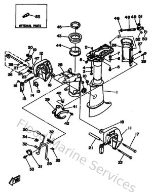 Diagram for Upper Casing & Bracket