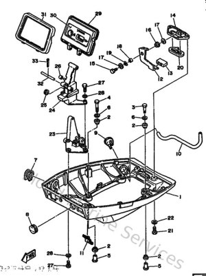 Diagram for Bottom Cowling