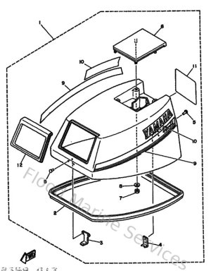 Diagram for Top Cowling