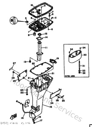 Diagram for Upper Casing