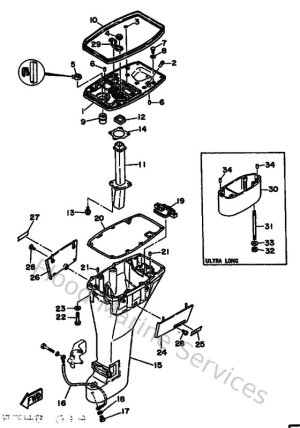 Diagram for Upper Casing
