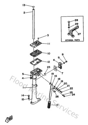 Diagram for Upper Casing