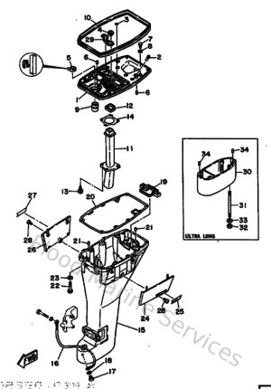 Diagram for Upper Casing