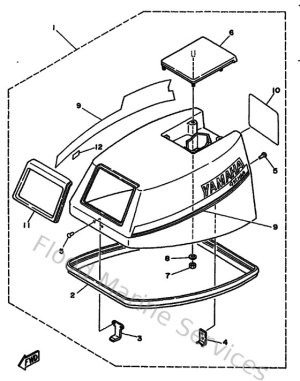 Diagram for Top Cowling