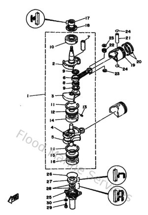 Diagram for Crankshaft & Piston