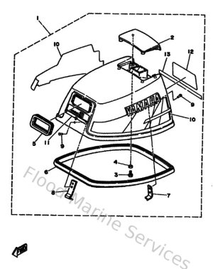 Diagram for Top Cowling