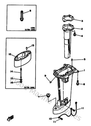 Diagram for Upper Casing