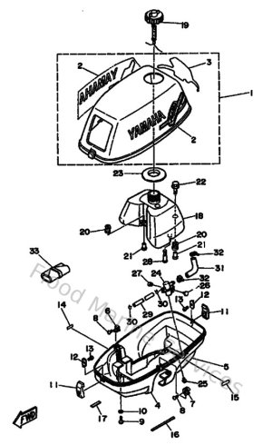 Diagram for Cowling & Fuel