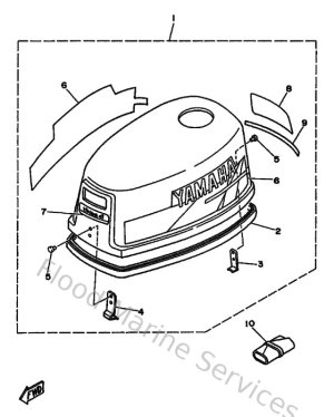 Diagram for Top Cowling