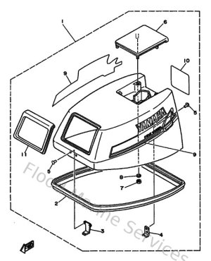 Diagram for Top Cowling