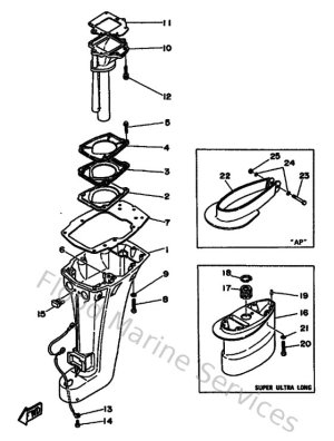Diagram for Upper Casing
