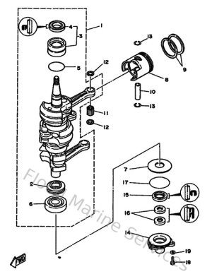 Diagram for Crankshaft & Piston