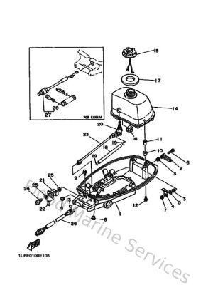 Diagram for Bottom Cowling