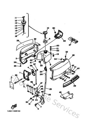 Diagram for Cowling & Fuel