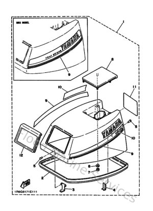Diagram for Top Cowling