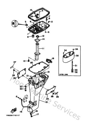 Diagram for Upper Casing