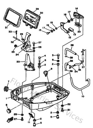 Diagram for Bottom Cowling