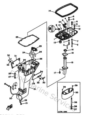Diagram for Upper Casing