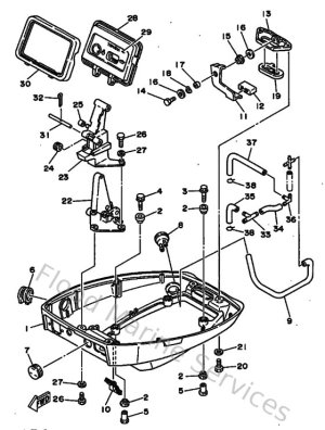 Diagram for Bottom Cowling