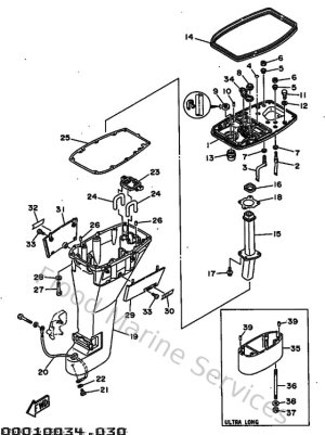 Diagram for Upper Casing