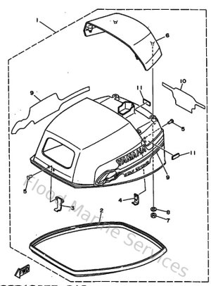 Diagram for Top Cowling
