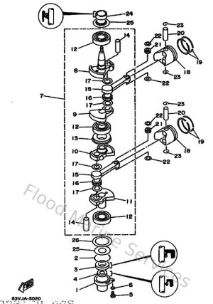 Diagram for Crankshaft & Piston