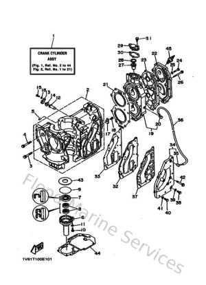 Diagram for Cylinder & Crankcase