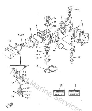 Diagram for Repair Kit 1