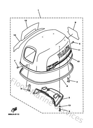 Diagram for Top Cowling