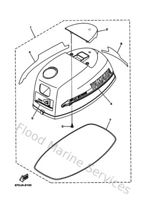 Diagram for Top Cowling