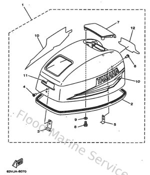 Diagram for Top Cowling