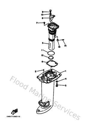 Diagram for Upper Casing
