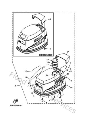 Diagram for Top Cowling