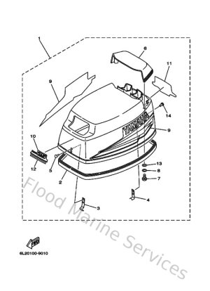 Diagram for Top Cowling