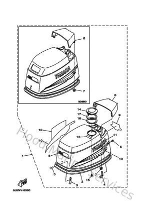 Diagram for Top Cowling