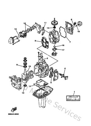 Diagram for Repair Kit 1