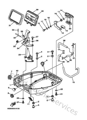 Diagram for Bottom Cowling