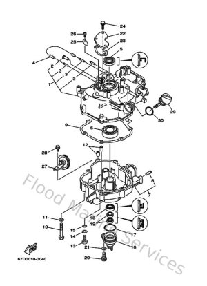 Diagram for Cylinder & Crankcase 2