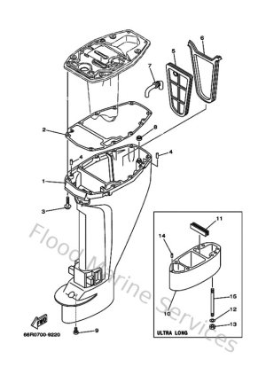 Diagram for Upper Casing