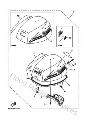 Diagram for Top Cowling